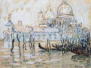Paul Signac grand canal venice oil painting artist